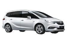 Minibus Hire Shrewsbury - Vauxhall Zafira 7-Seater - Minibus hire Shrewsbury